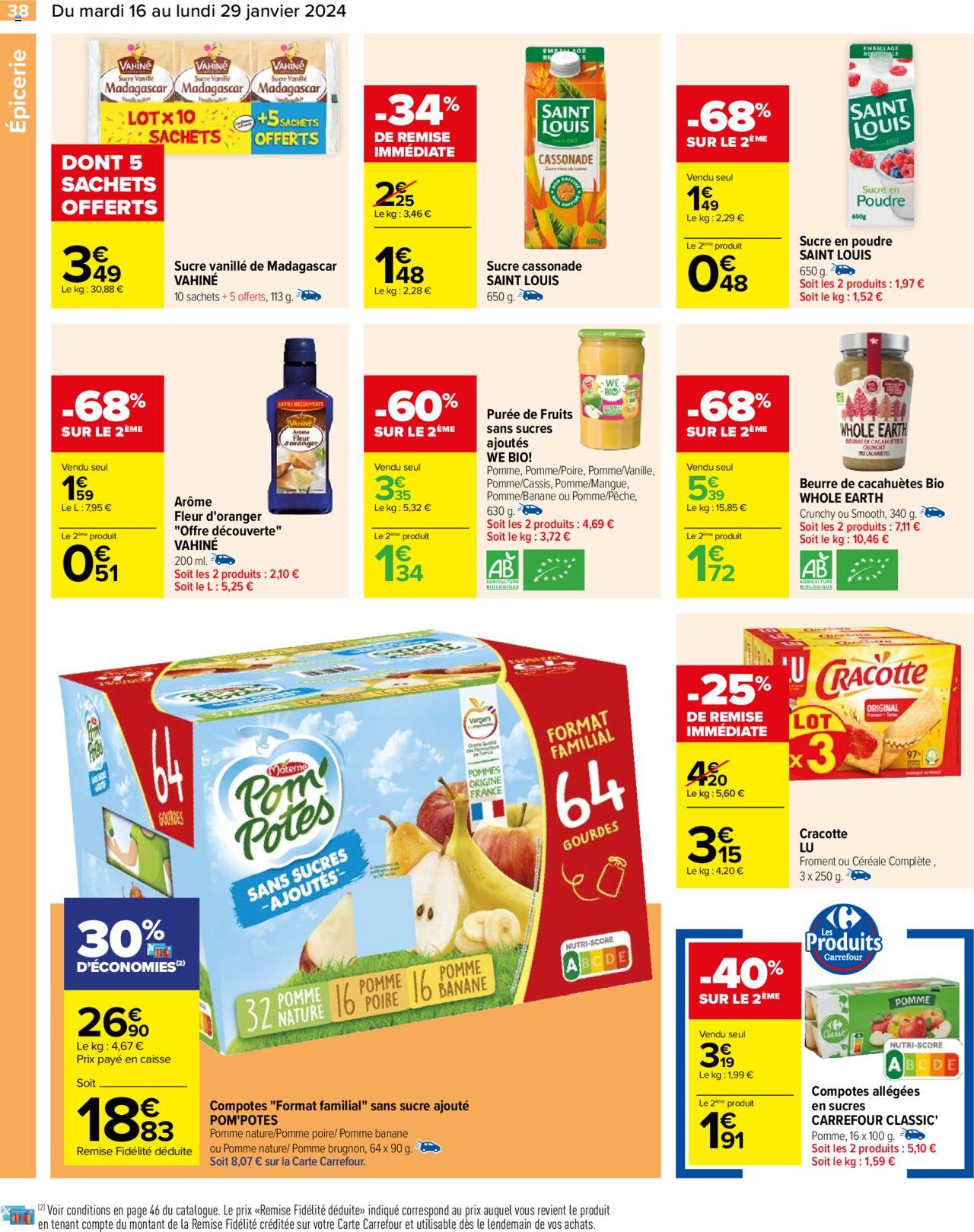 Catalogue Carrefour 16 – 29 Janvier 2024 Page 40