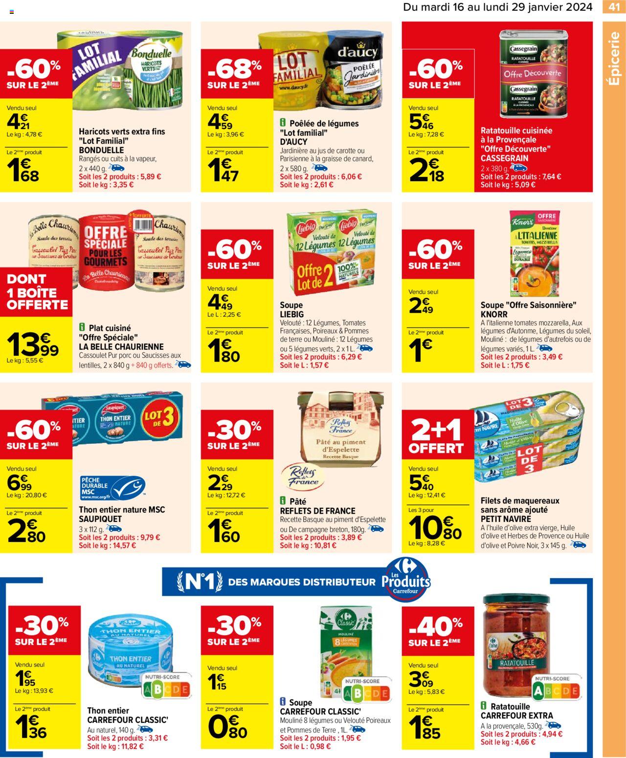 Catalogue Carrefour 16 – 29 Janvier 2024 Page 43