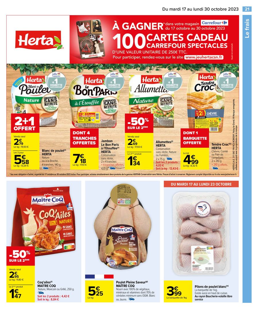 Catalogue Carrefour 17 – 30 Octobre 2023 Page 23