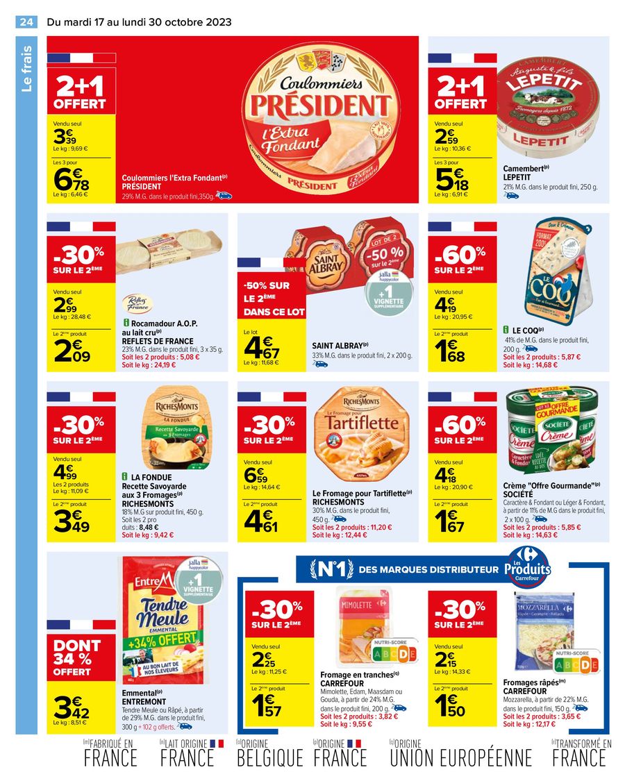 Catalogue Carrefour 17 – 30 Octobre 2023 Page 26