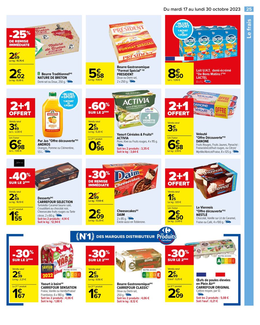 Catalogue Carrefour 17 – 30 Octobre 2023 Page 27