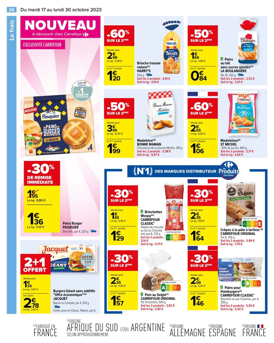 Catalogue Carrefour 17 – 30 Octobre 2023 Page 28