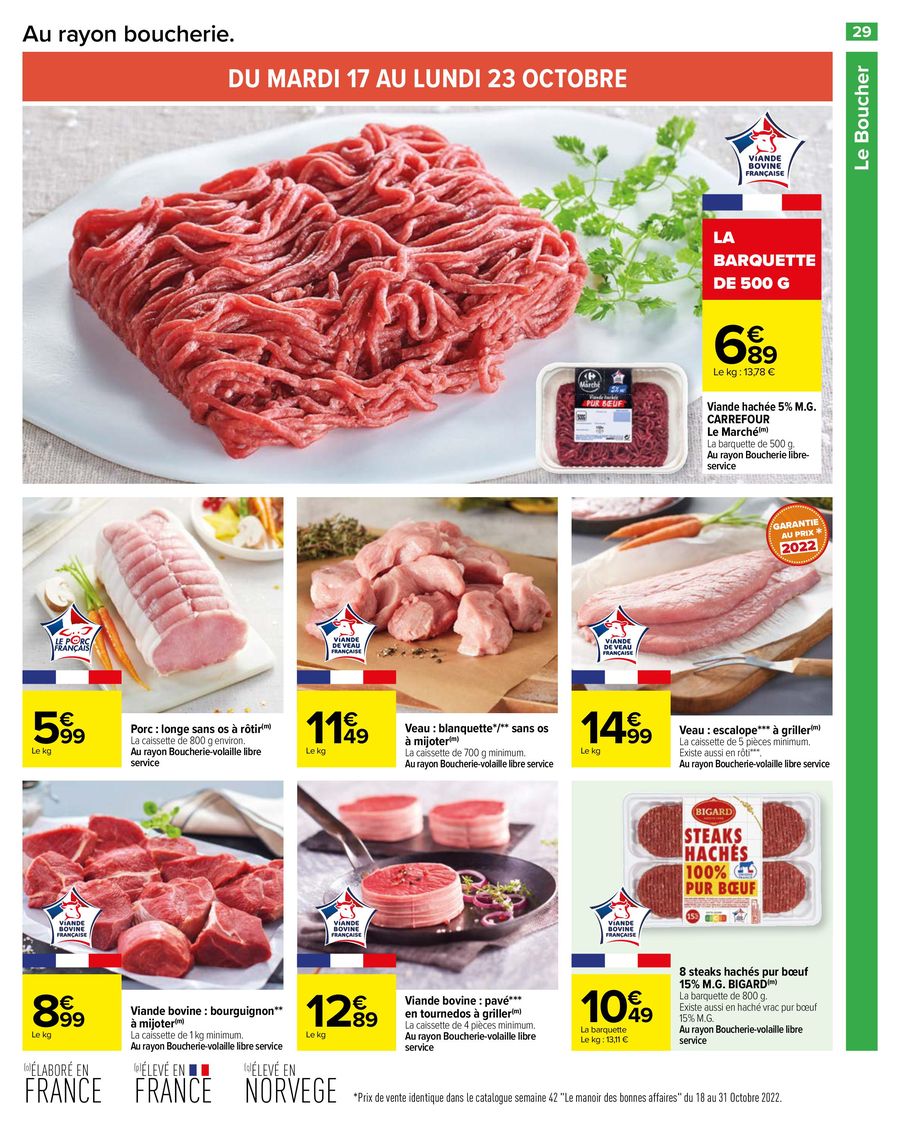 Catalogue Carrefour 17 – 30 Octobre 2023 Page 33