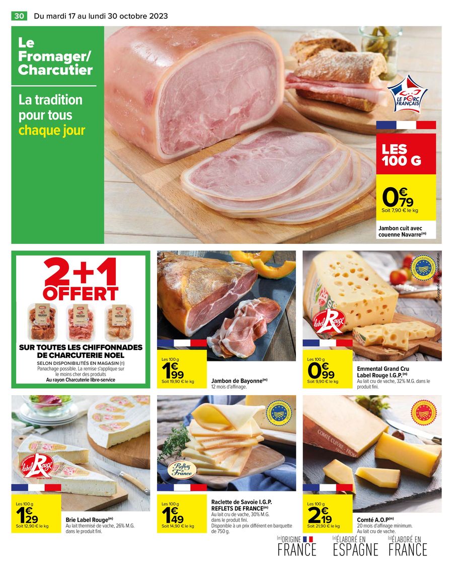 Catalogue Carrefour 17 – 30 Octobre 2023 Page 34