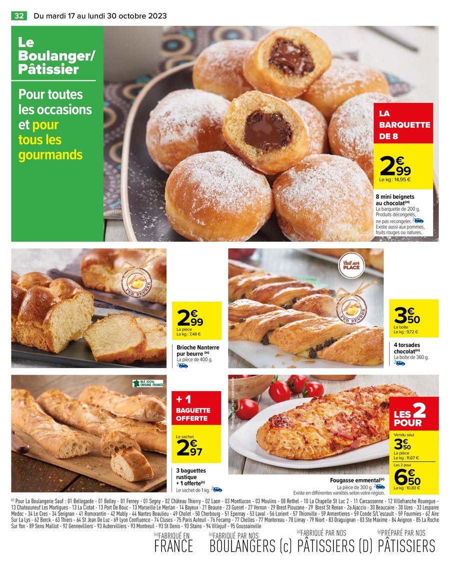 Catalogue Carrefour 17 – 30 Octobre 2023 Page 36