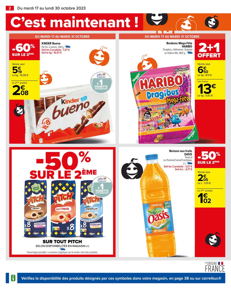 Catalogue Carrefour 17 – 30 Octobre 2023 Page 4