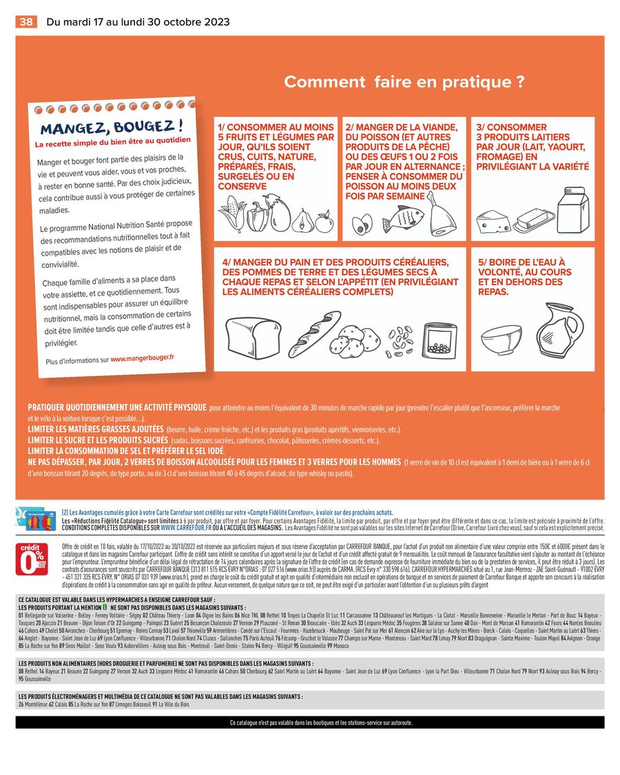 Catalogue Carrefour 17 – 30 Octobre 2023 Page 42