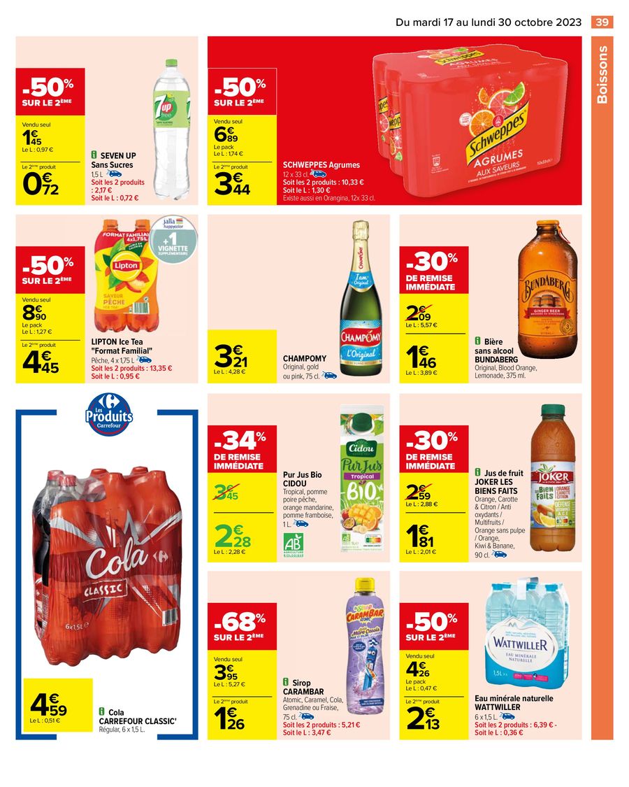 Catalogue Carrefour 17 – 30 Octobre 2023 Page 43