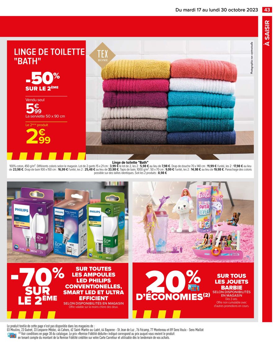 Catalogue Carrefour 17 – 30 Octobre 2023 Page 47