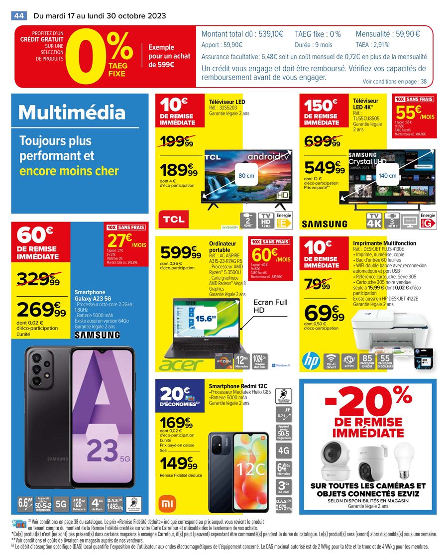 Catalogue Carrefour 17 – 30 Octobre 2023 Page 48
