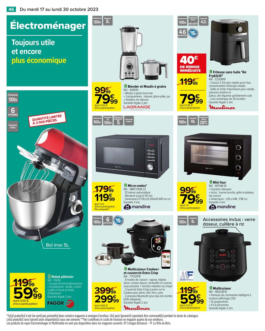 Catalogue Carrefour 17 – 30 Octobre 2023 Page 50