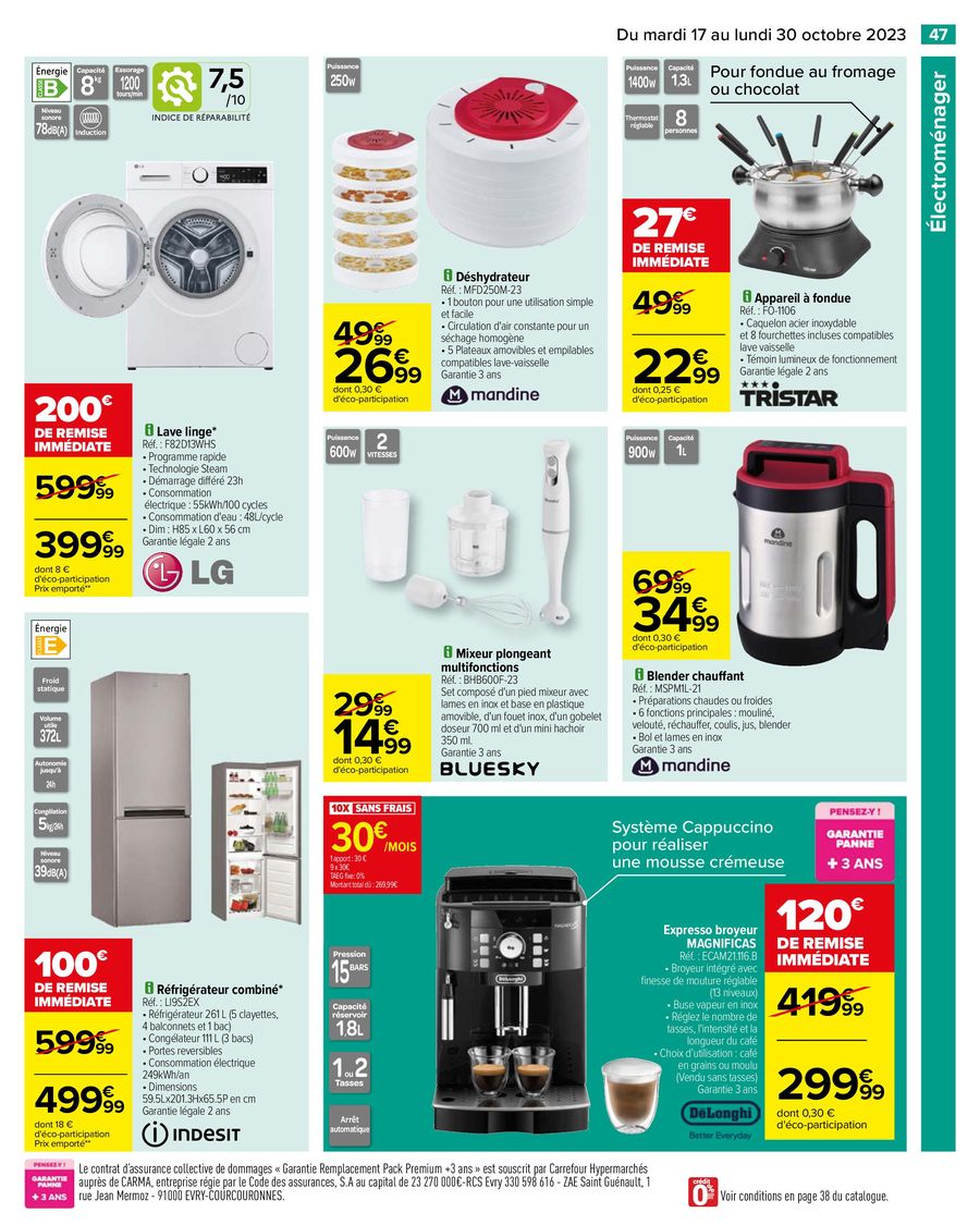 Catalogue Carrefour 17 – 30 Octobre 2023 Page 51