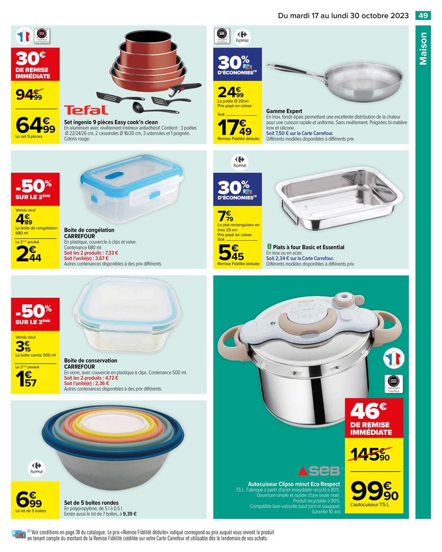 Catalogue Carrefour 17 – 30 Octobre 2023 Page 53