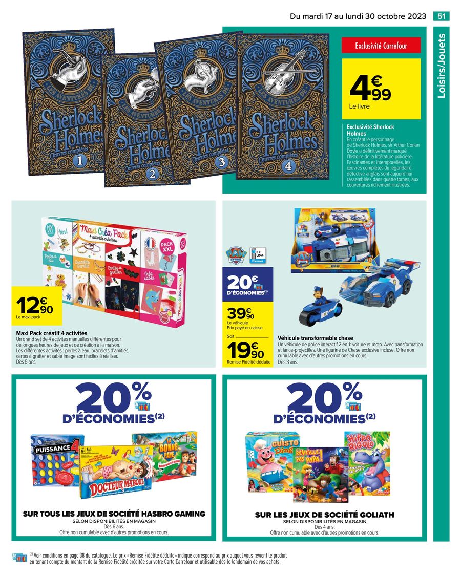 Catalogue Carrefour 17 – 30 Octobre 2023 Page 55