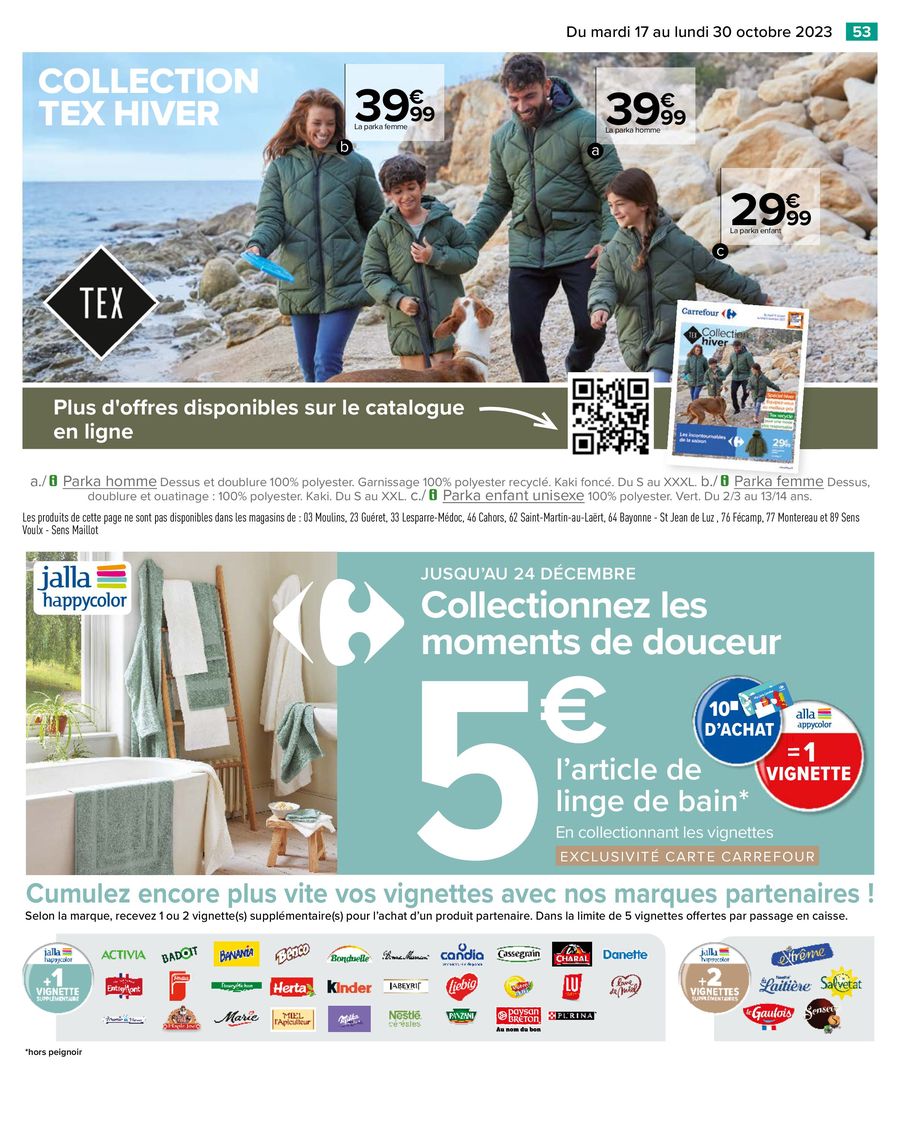 Catalogue Carrefour 17 – 30 Octobre 2023 Page 57