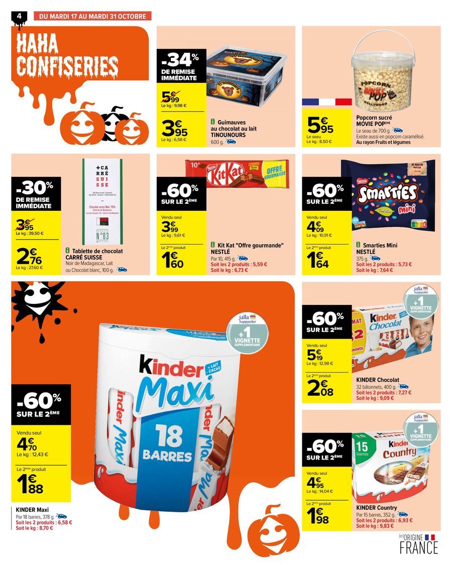 Catalogue Carrefour 17 – 30 Octobre 2023 Page 6