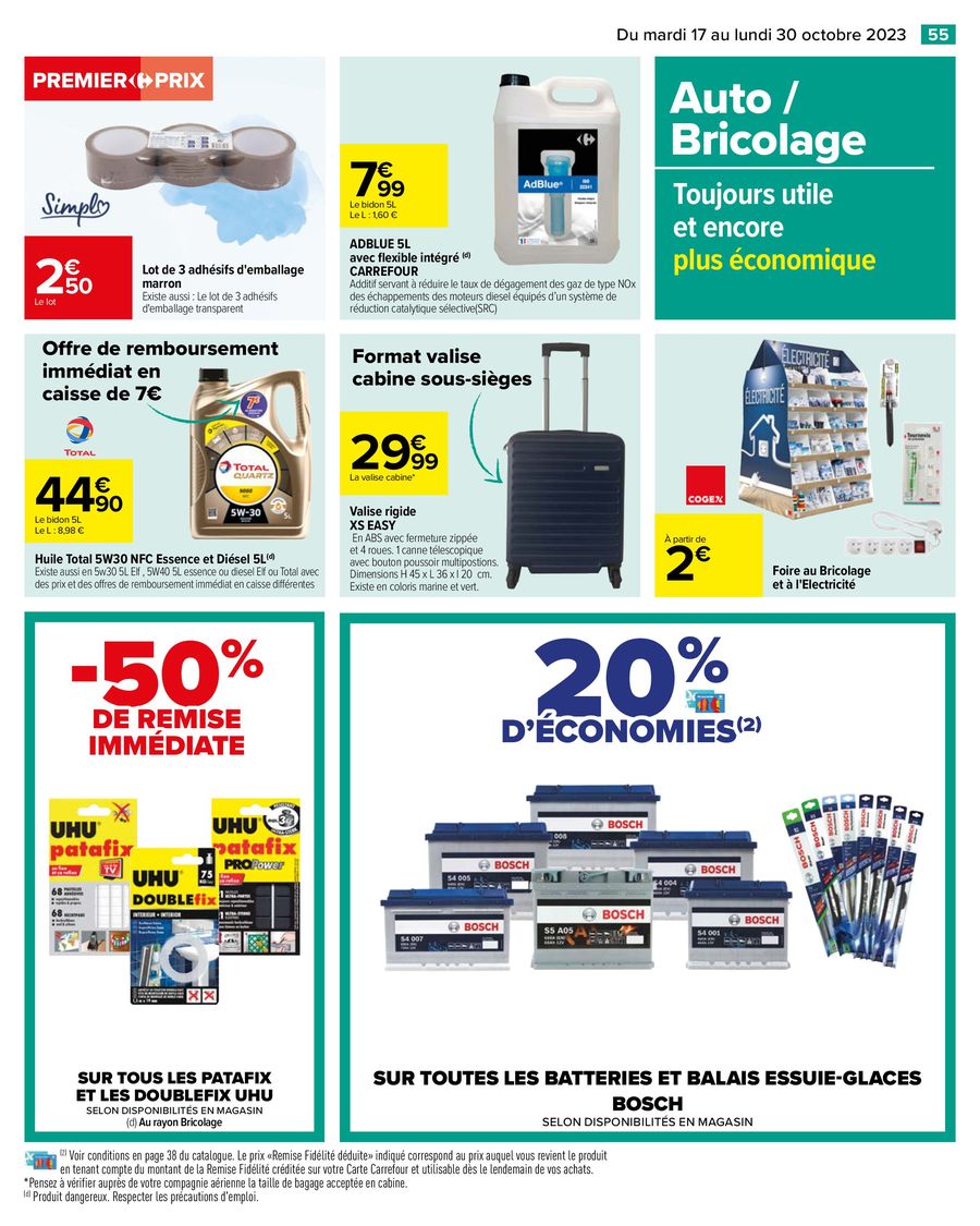 Catalogue Carrefour 17 – 30 Octobre 2023 Page 61