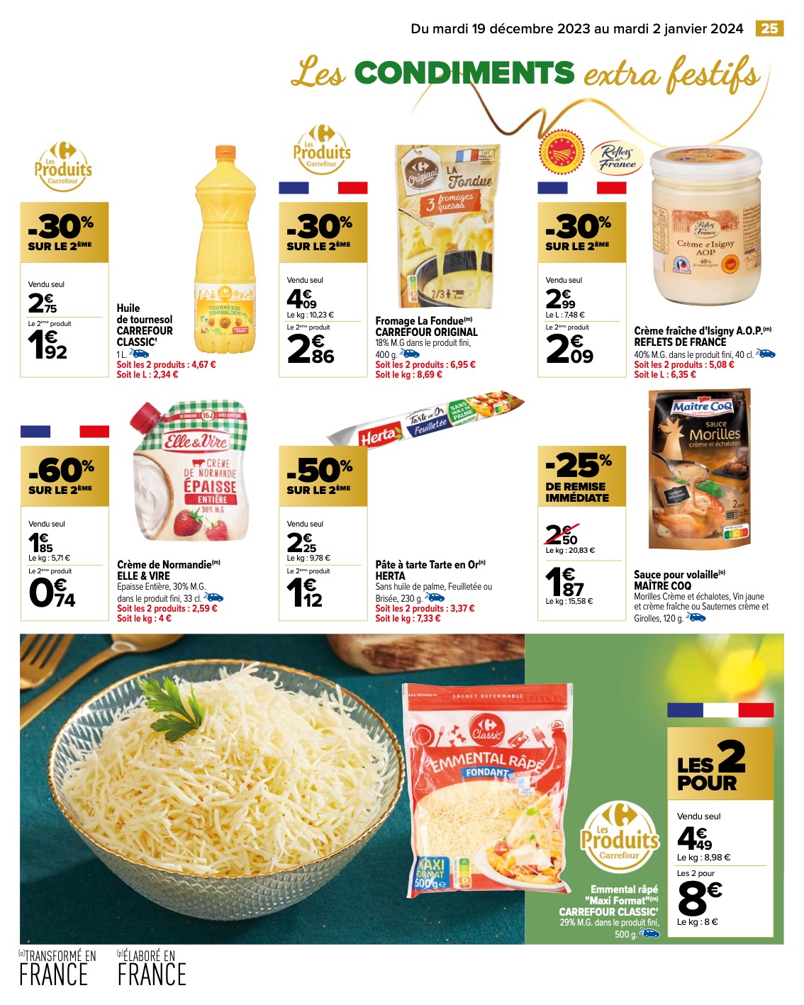 Catalogue Carrefour 19 Déc – 2 Jan 2024 Page 27