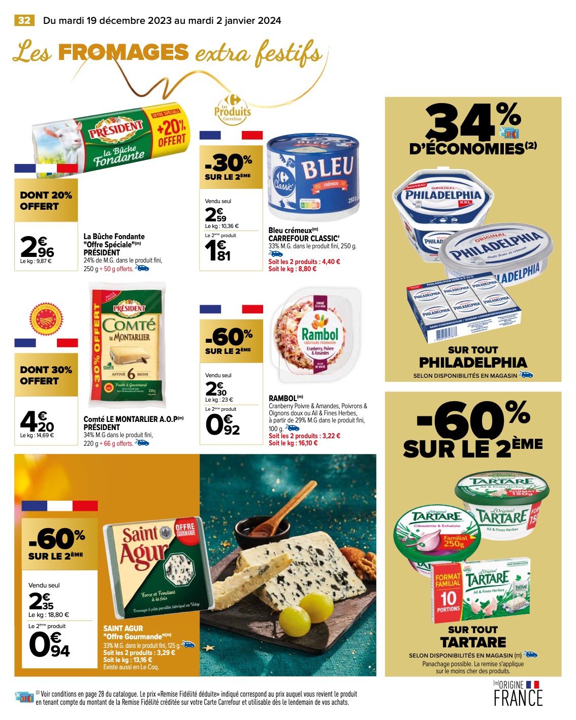 Catalogue Carrefour 19 Déc – 2 Jan 2024 Page 34