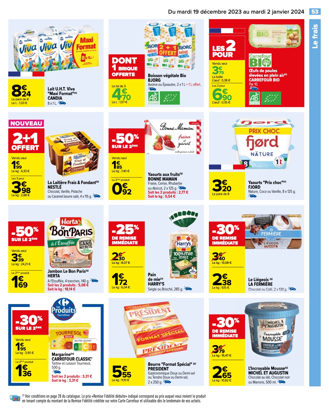 Catalogue Carrefour 19 Déc – 2 Jan 2024 Page 55