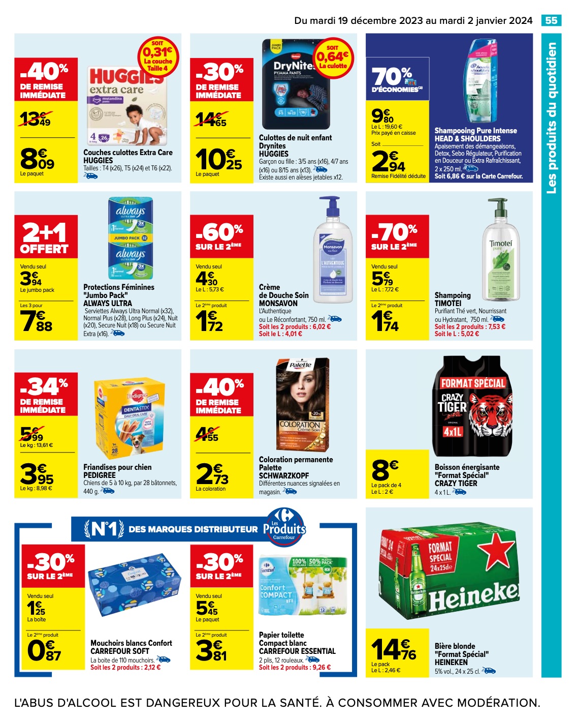 Catalogue Carrefour 19 Déc – 2 Jan 2024 Page 57