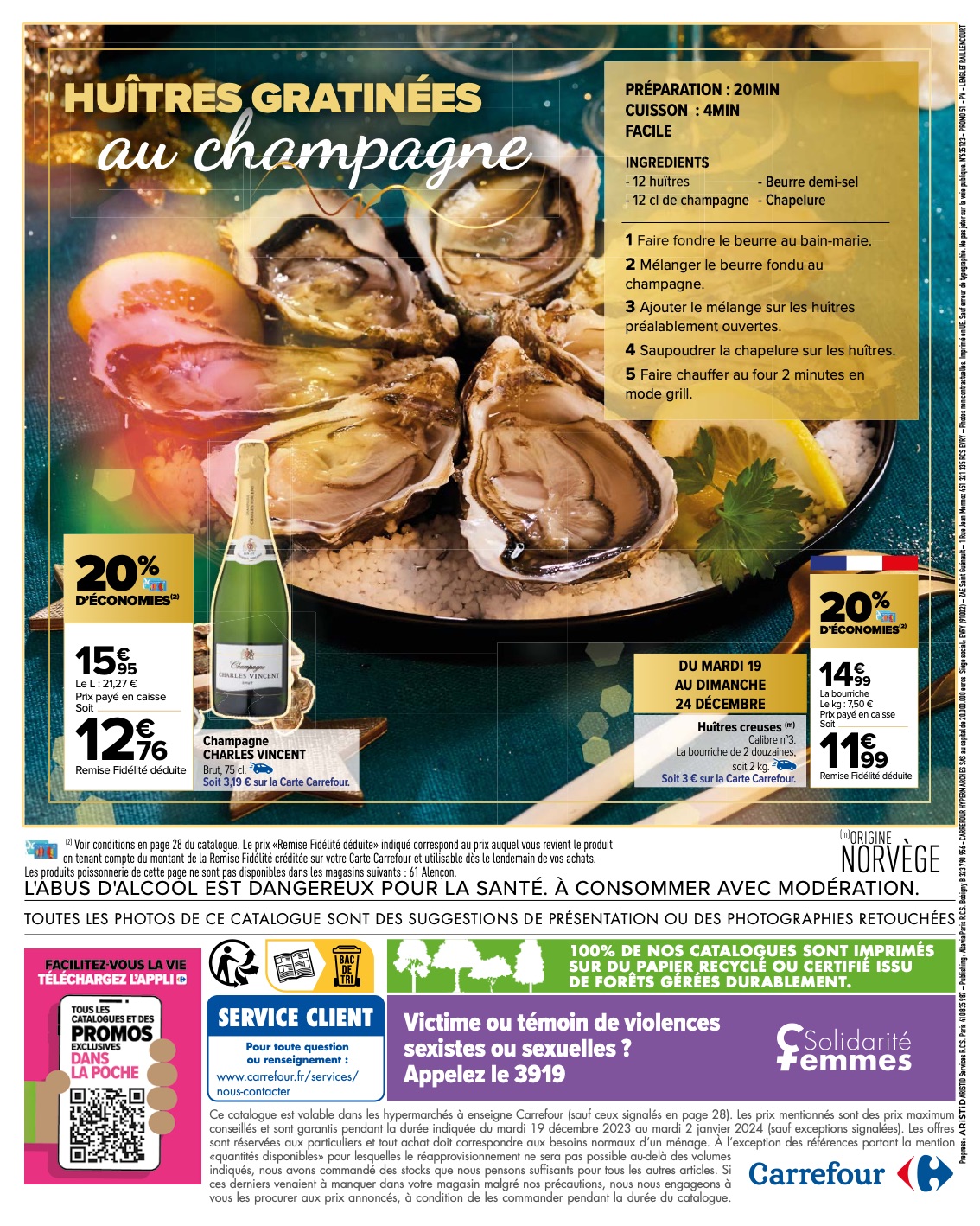 Catalogue Carrefour 19 Déc – 2 Jan 2024 Page 58