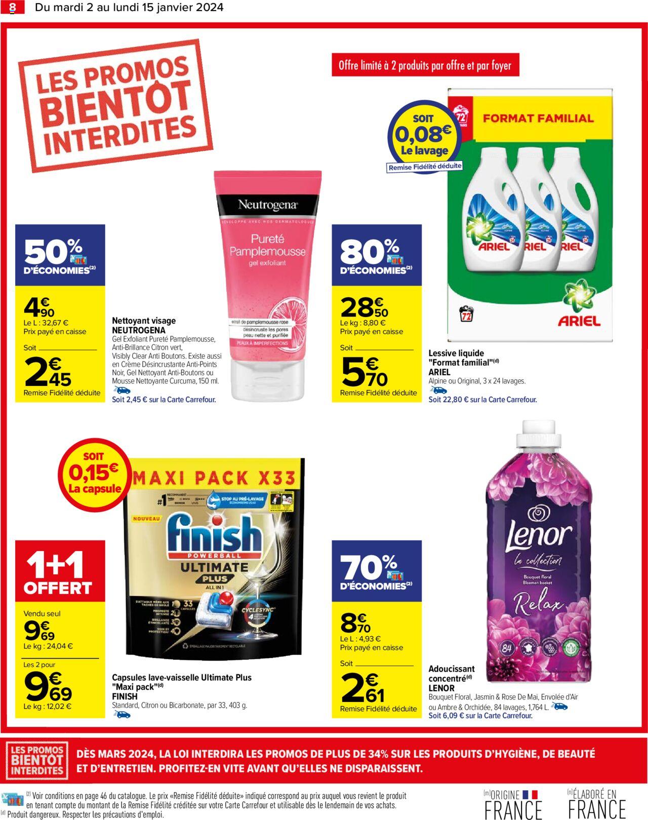 Catalogue Carrefour 2 – 15 Janvier 2024 Page 10