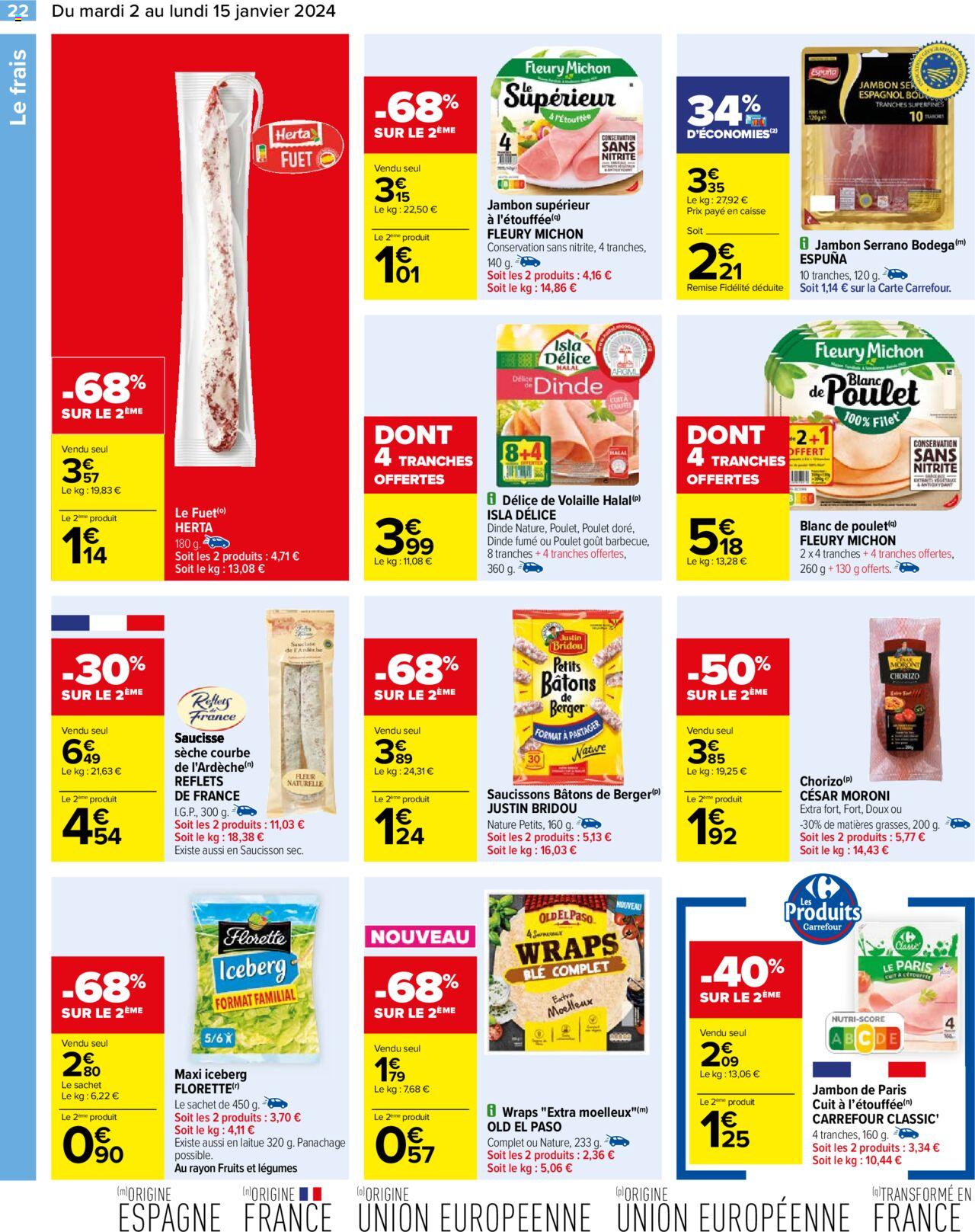 Catalogue Carrefour 2 – 15 Janvier 2024 Page 24