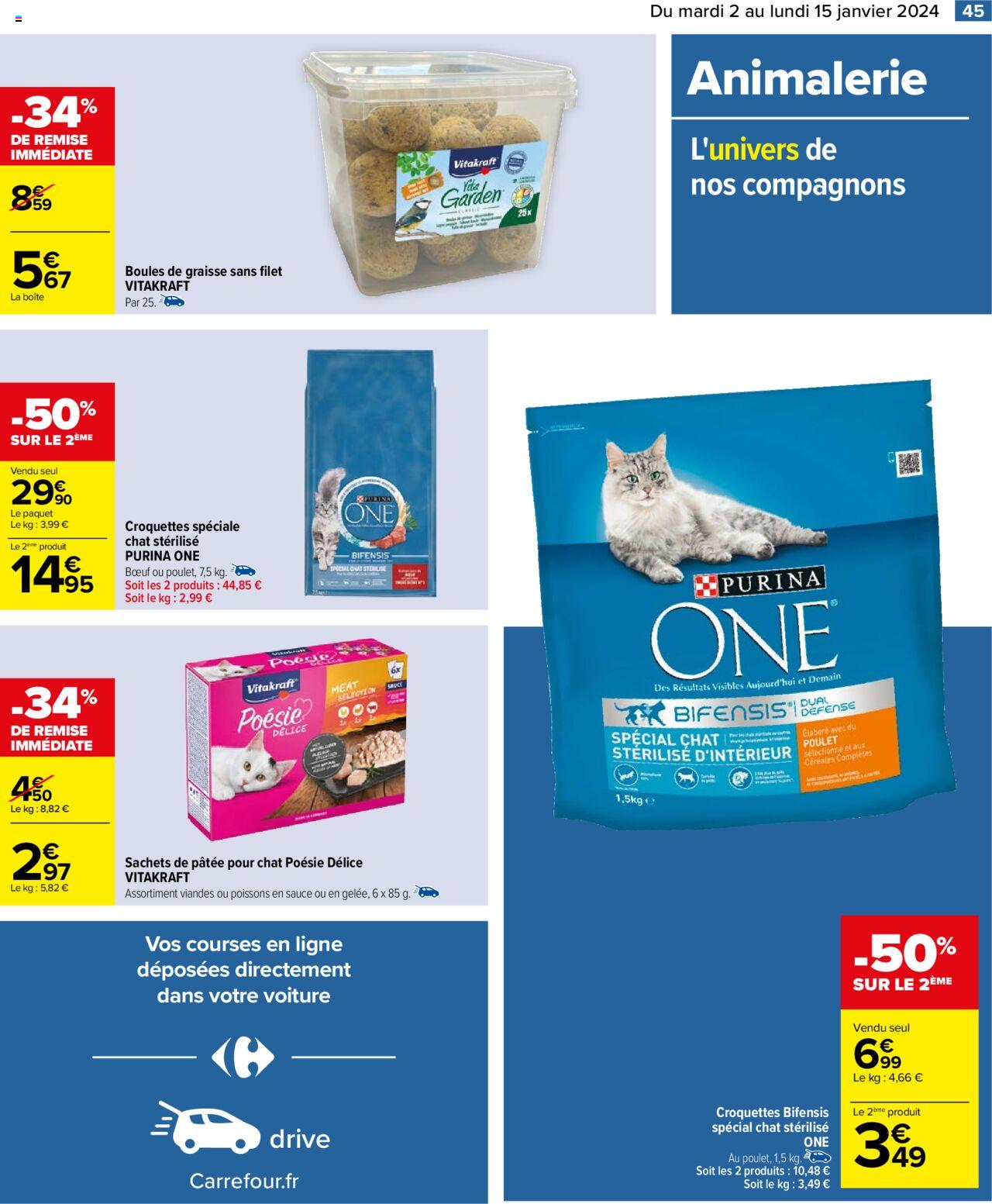 Catalogue Carrefour 2 – 15 Janvier 2024 Page 47