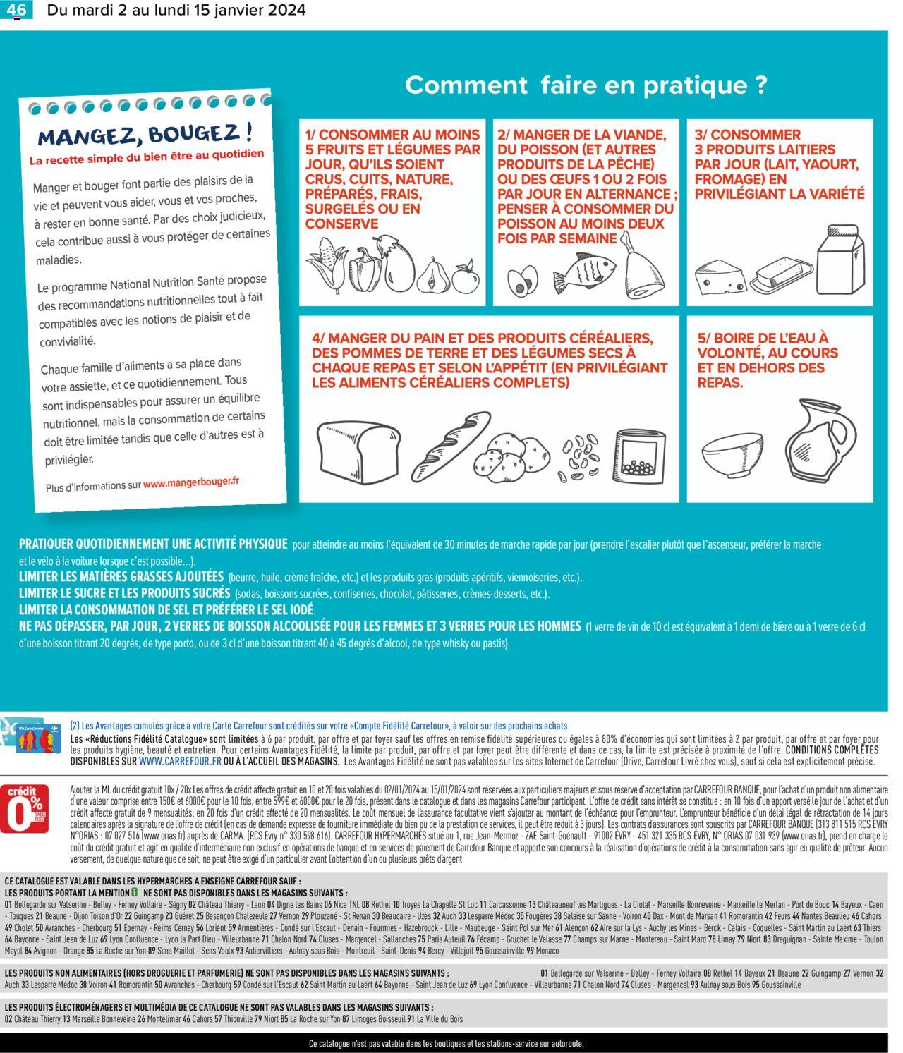 Catalogue Carrefour 2 – 15 Janvier 2024 Page 48