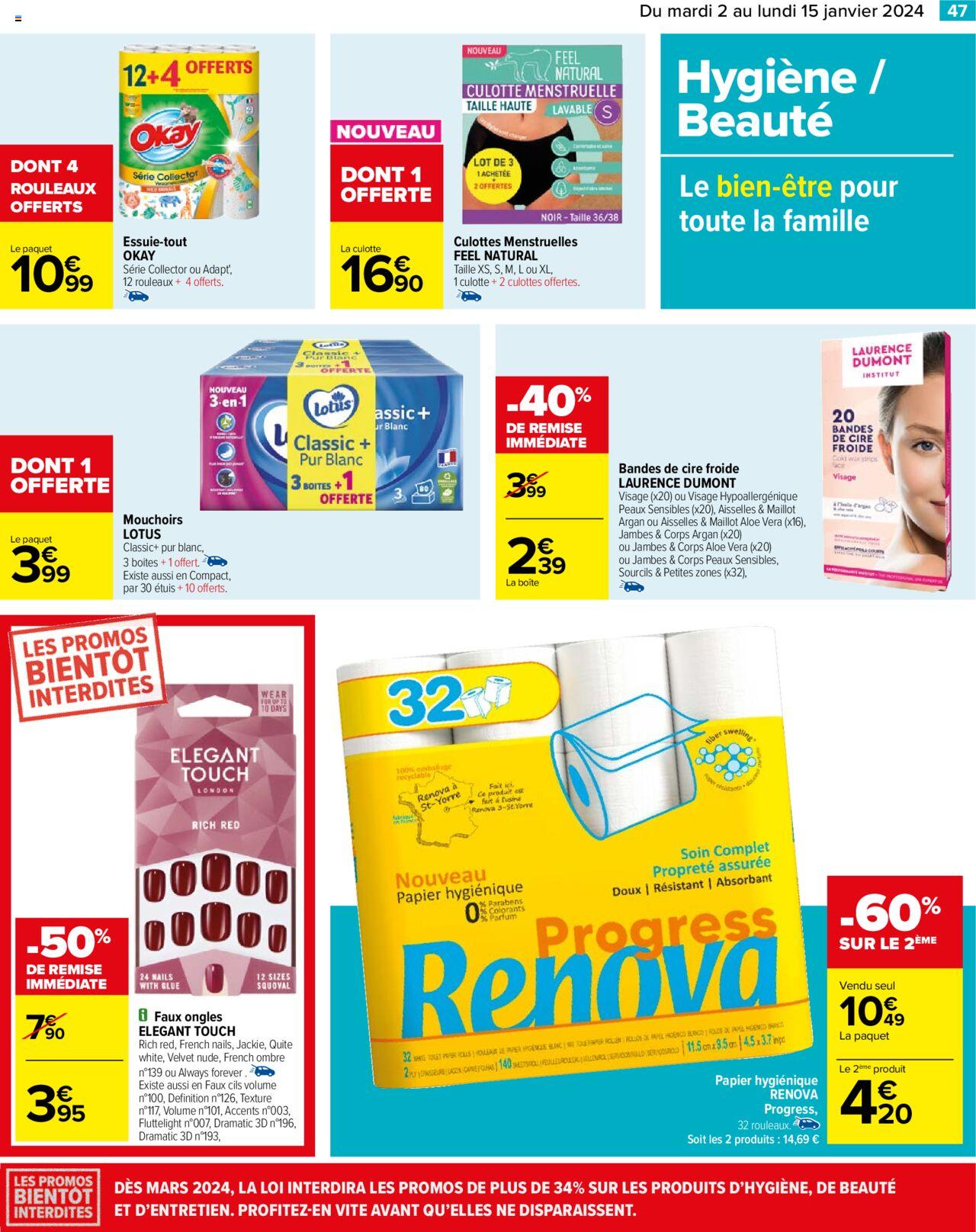 Catalogue Carrefour 2 – 15 Janvier 2024 Page 49