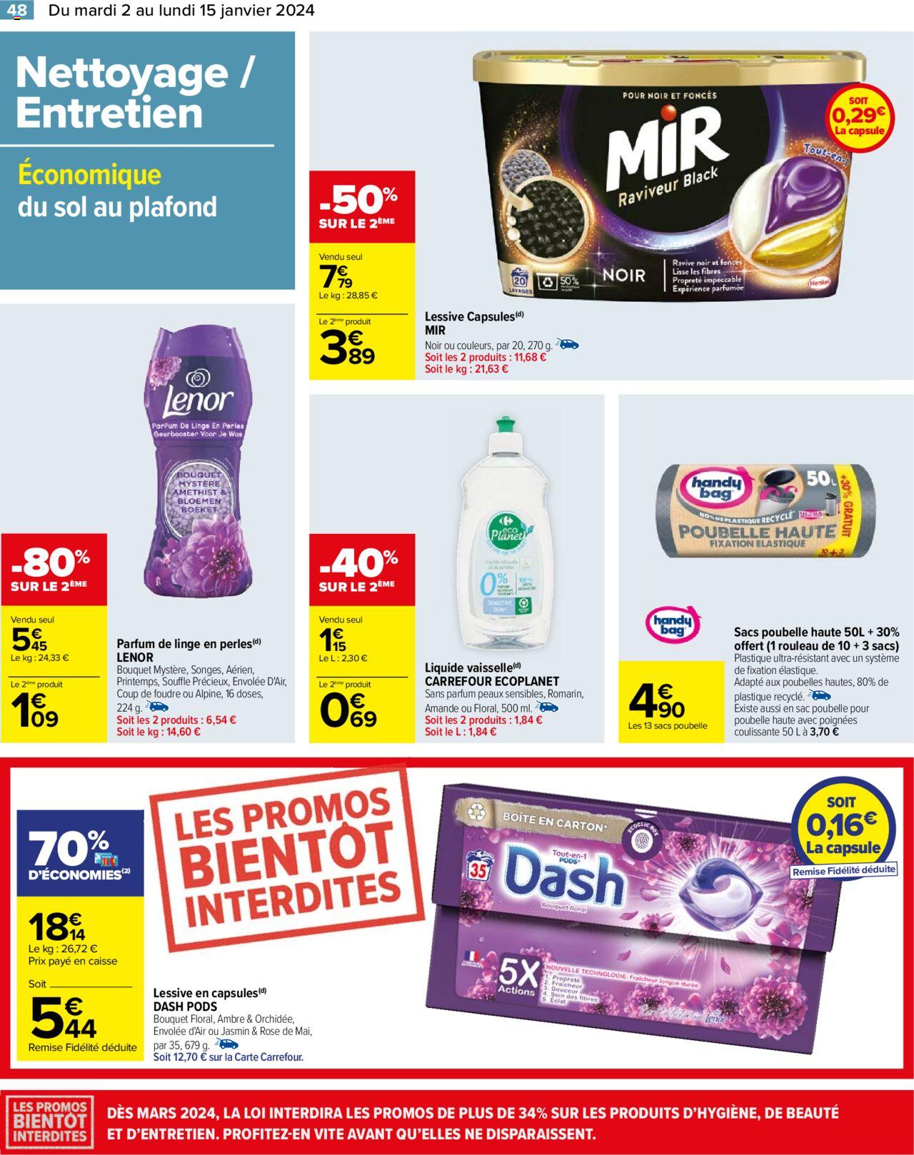 Catalogue Carrefour 2 – 15 Janvier 2024 Page 50
