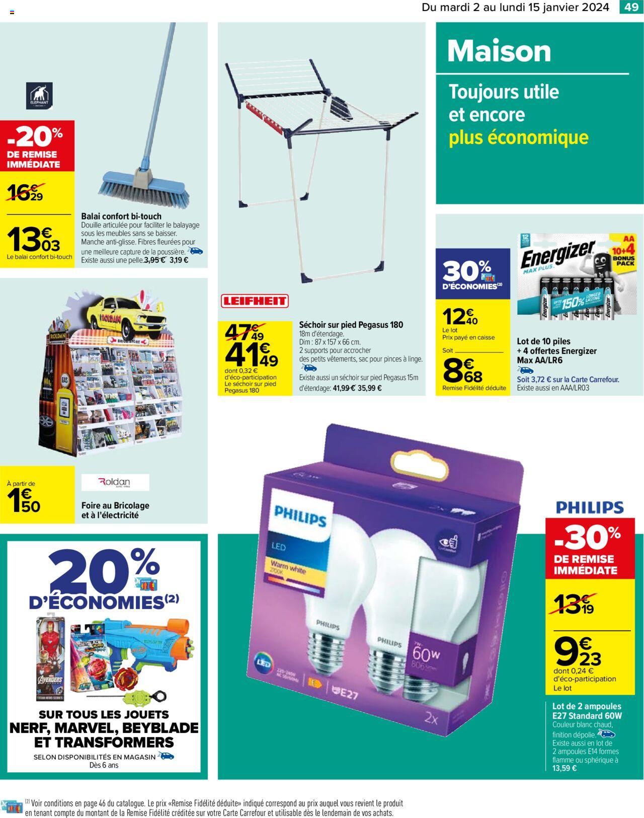 Catalogue Carrefour 2 – 15 Janvier 2024 Page 51