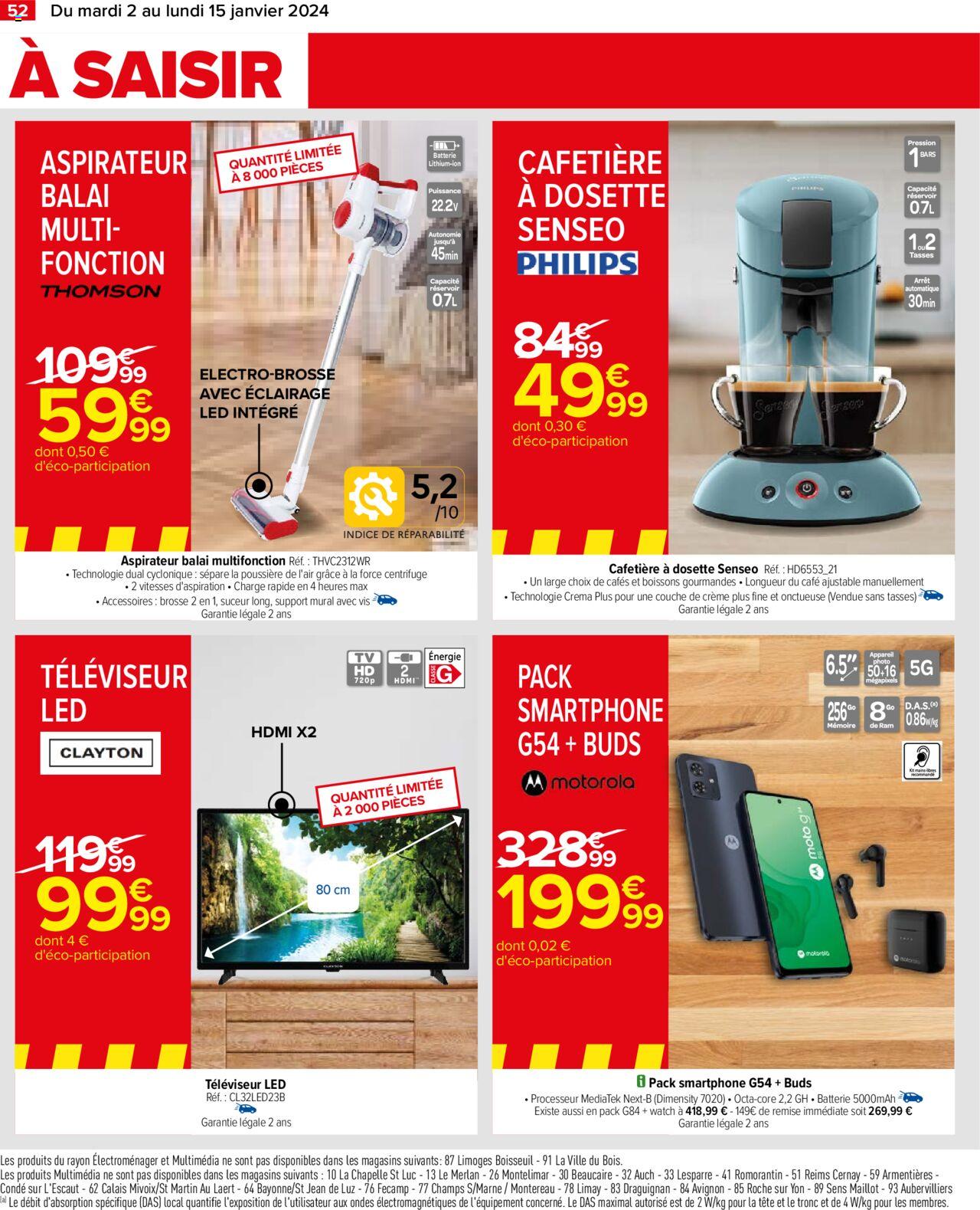 Catalogue Carrefour 2 – 15 Janvier 2024 Page 54