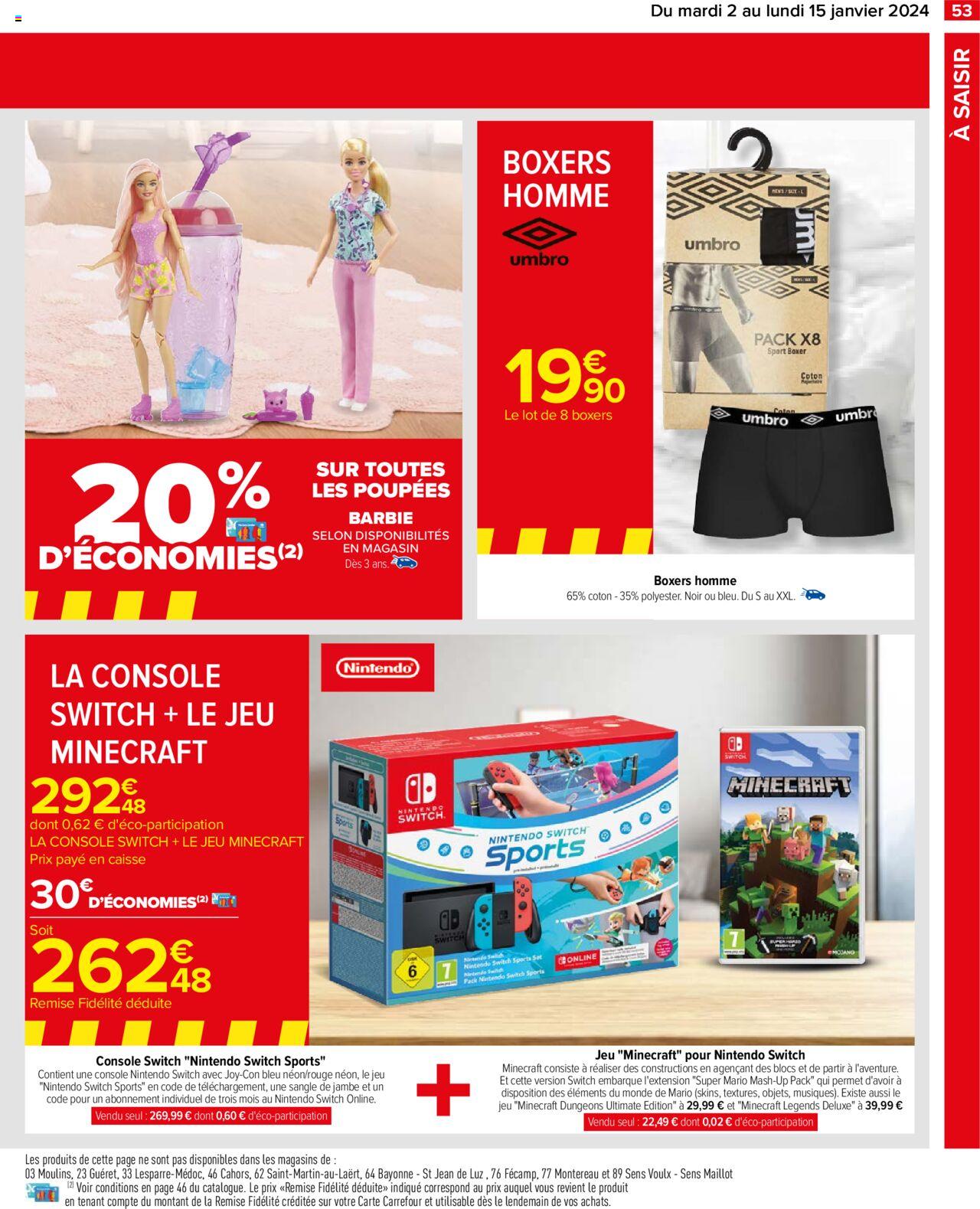 Catalogue Carrefour 2 – 15 Janvier 2024 Page 55
