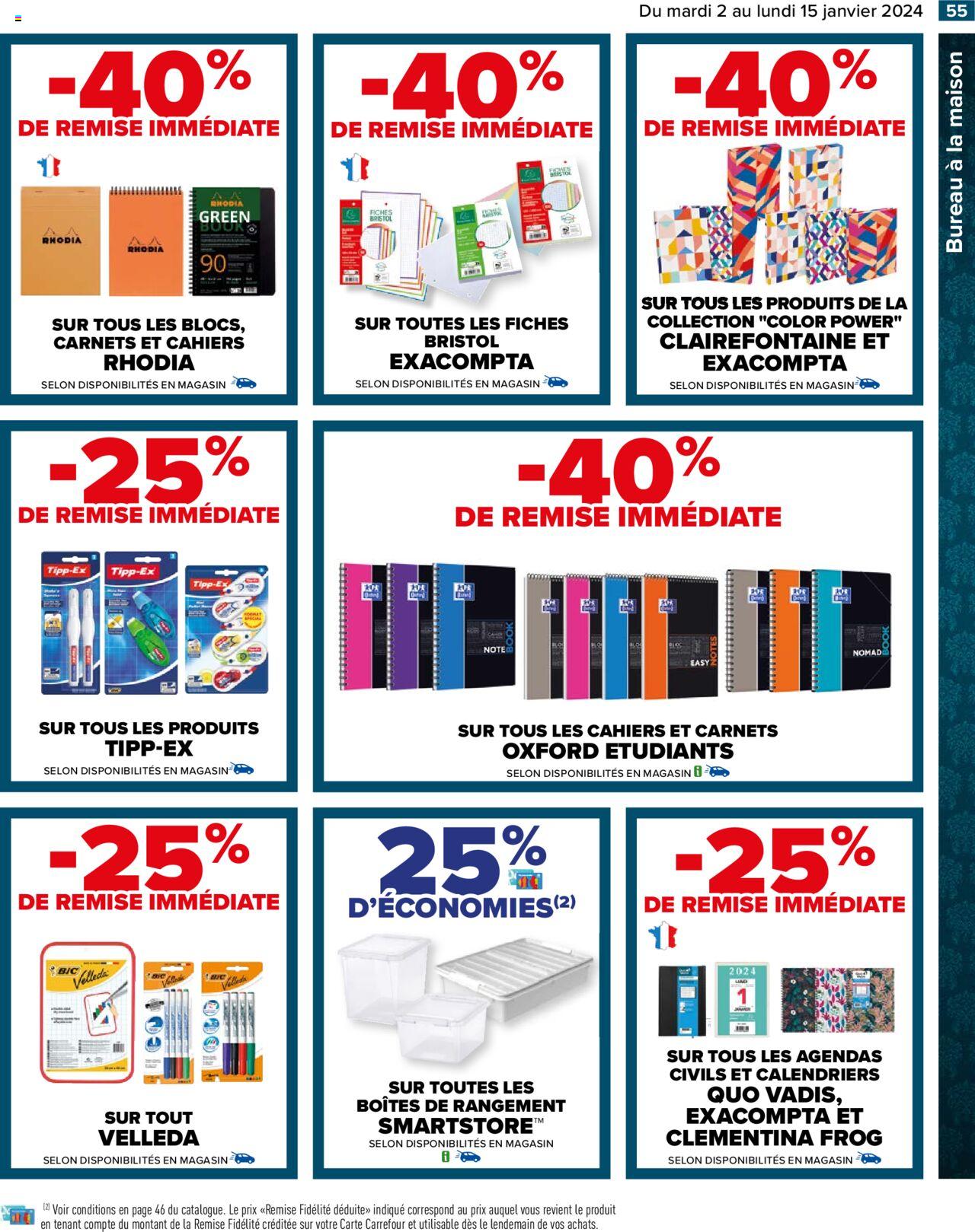 Catalogue Carrefour 2 – 15 Janvier 2024 Page 57