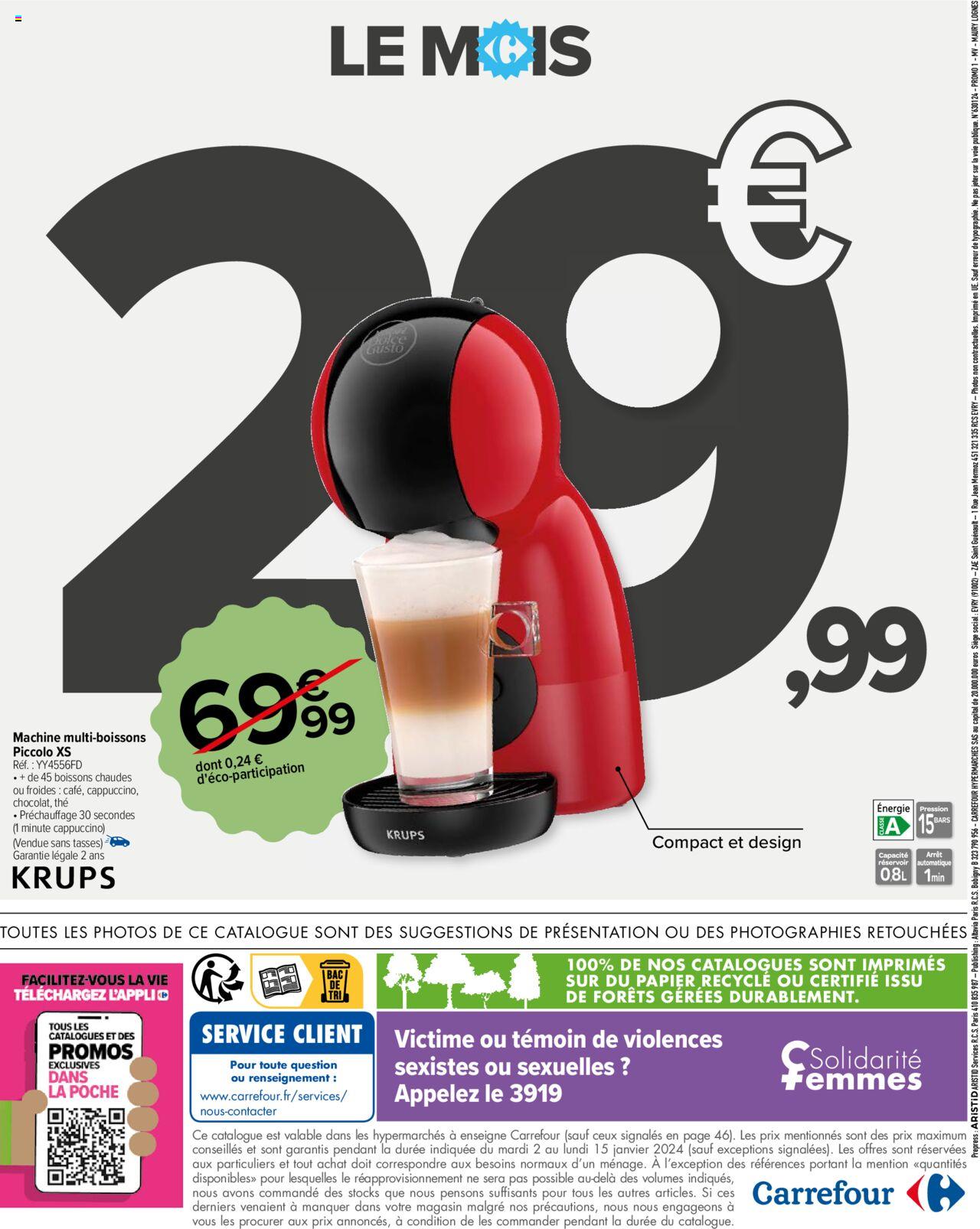 Catalogue Carrefour 2 – 15 Janvier 2024 Page 66