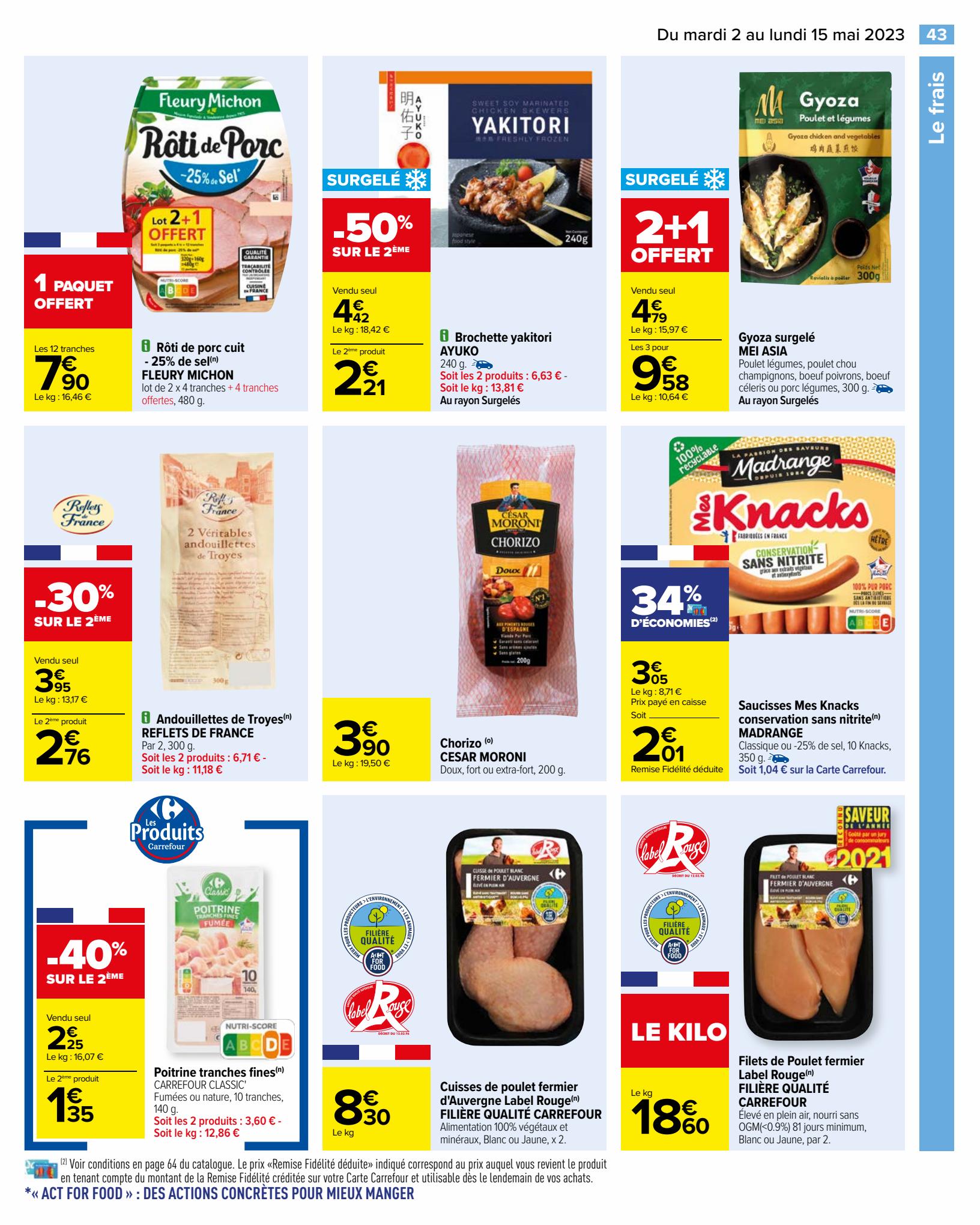 Catalogue Carrefour 2 – 15 Mai 2023 Page 45