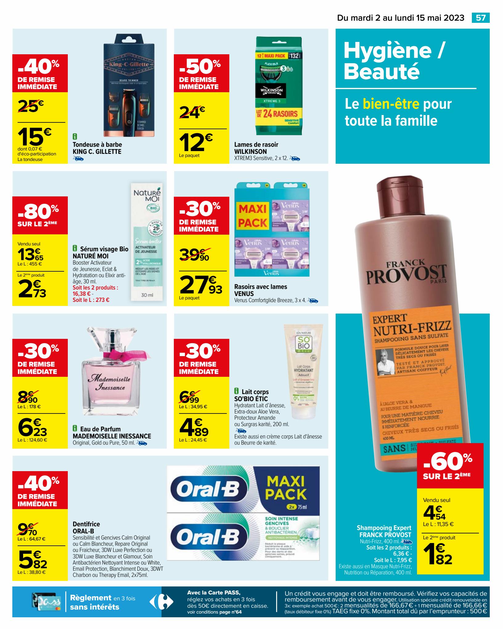 Catalogue Carrefour 2 – 15 Mai 2023 Page 59