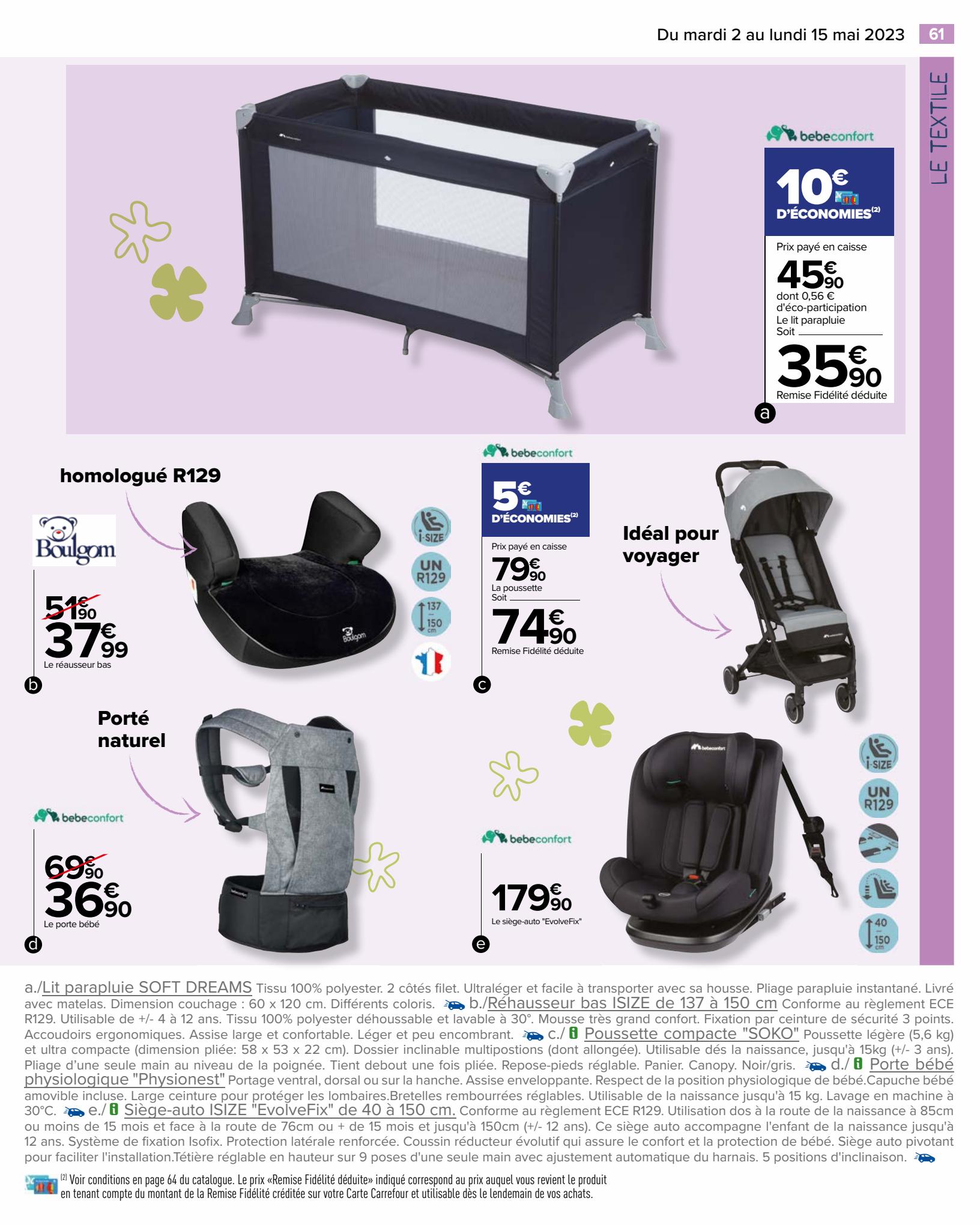 Catalogue Carrefour 2 – 15 Mai 2023 Page 63