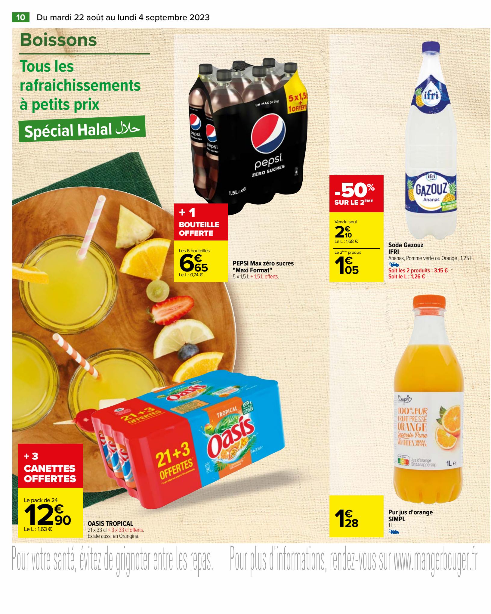 Catalogue Carrefour 22 Août – 4 Septembre 2023 Page 12