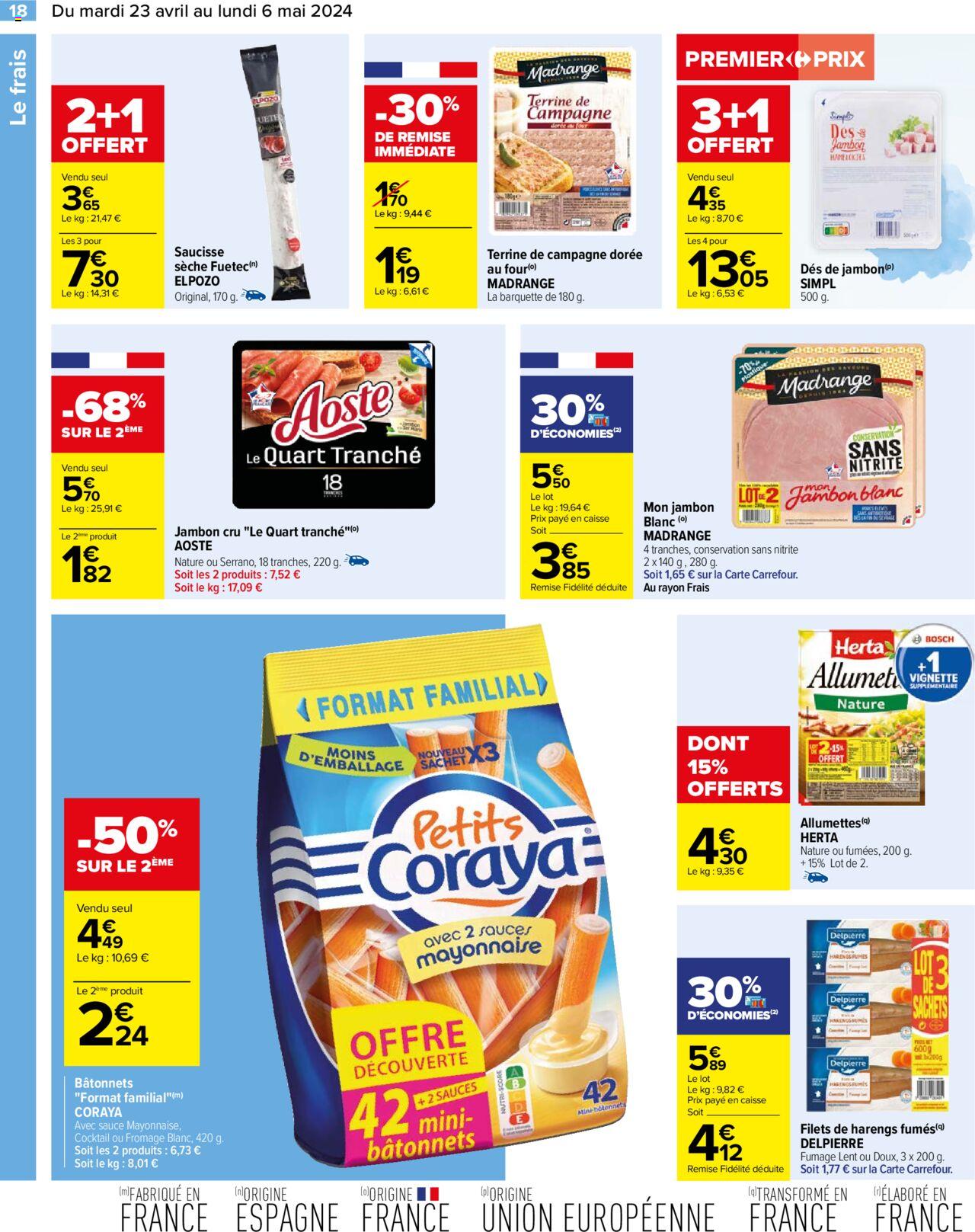 Catalogue Carrefour 23 Avr – 6 Mai 2024 Page 20