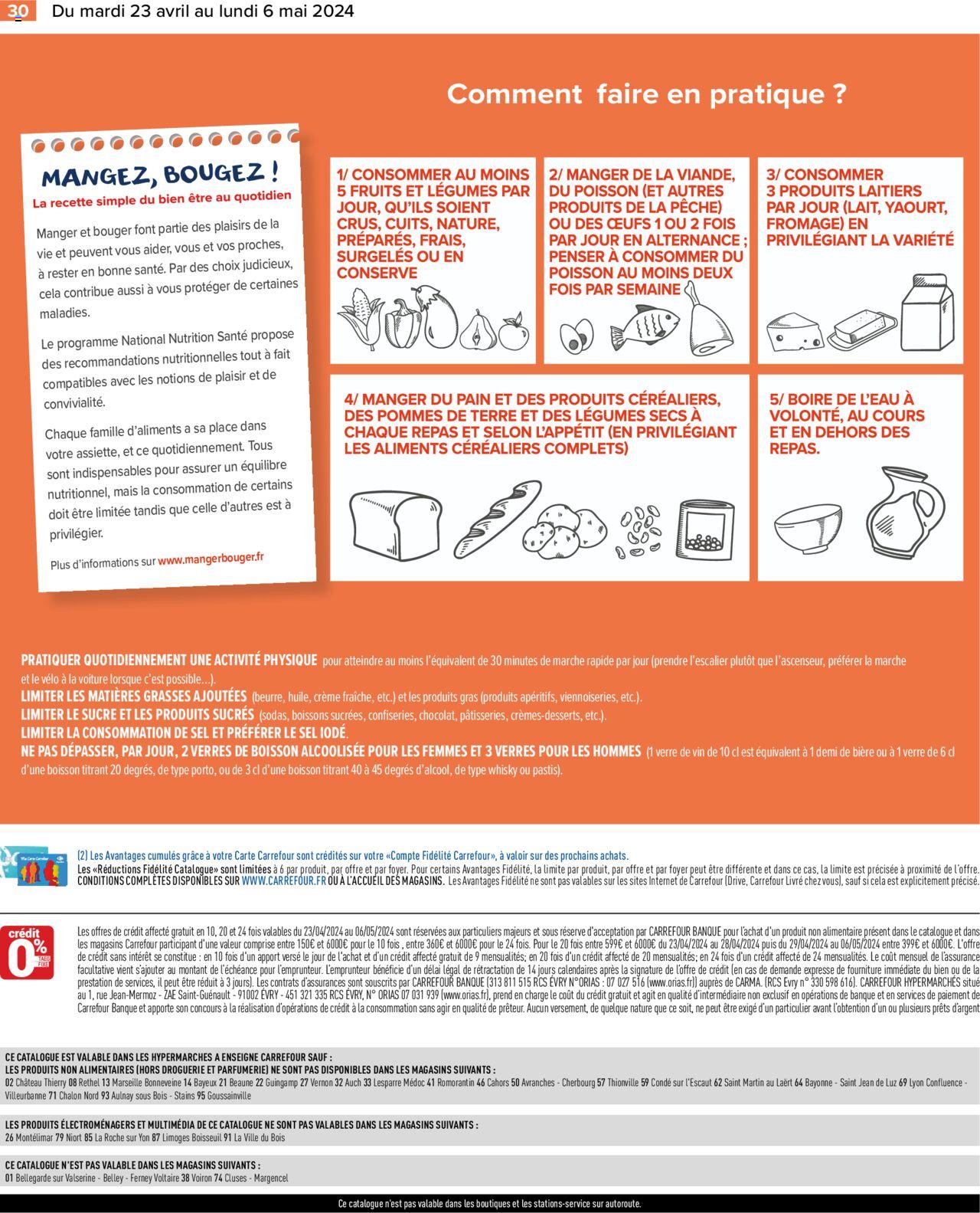 Catalogue Carrefour 23 Avr – 6 Mai 2024 Page 32