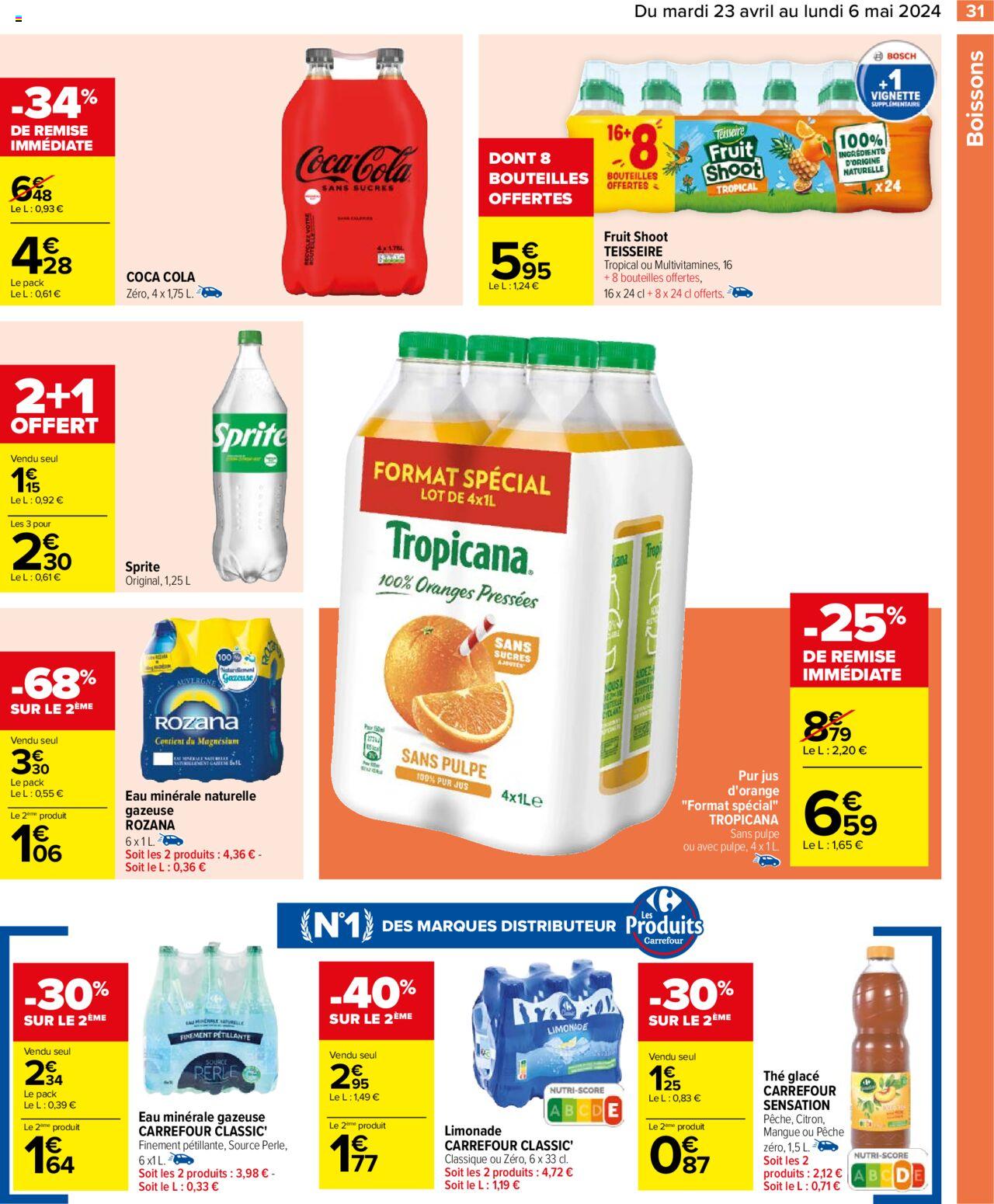 Catalogue Carrefour 23 Avr – 6 Mai 2024 Page 33