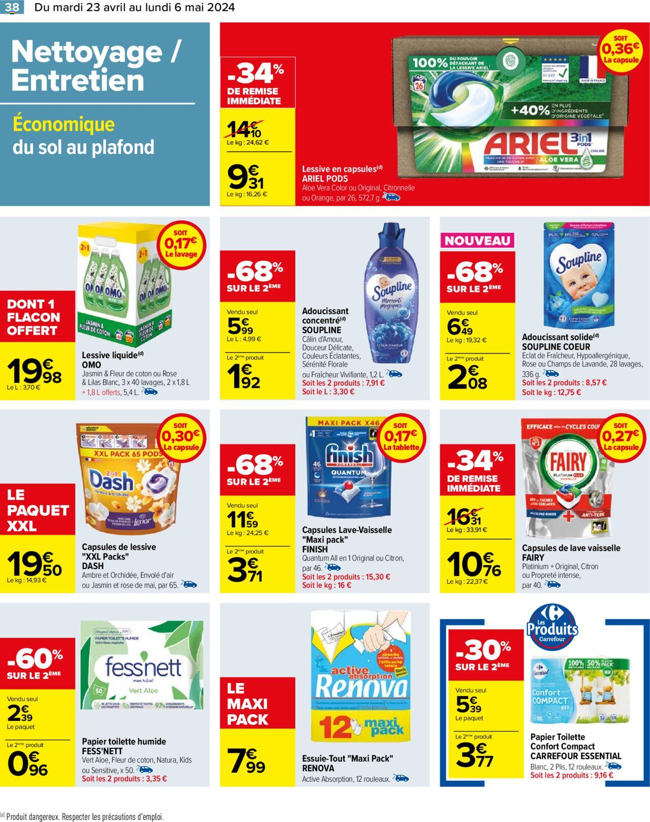 Catalogue Carrefour 23 Avr – 6 Mai 2024 Page 40