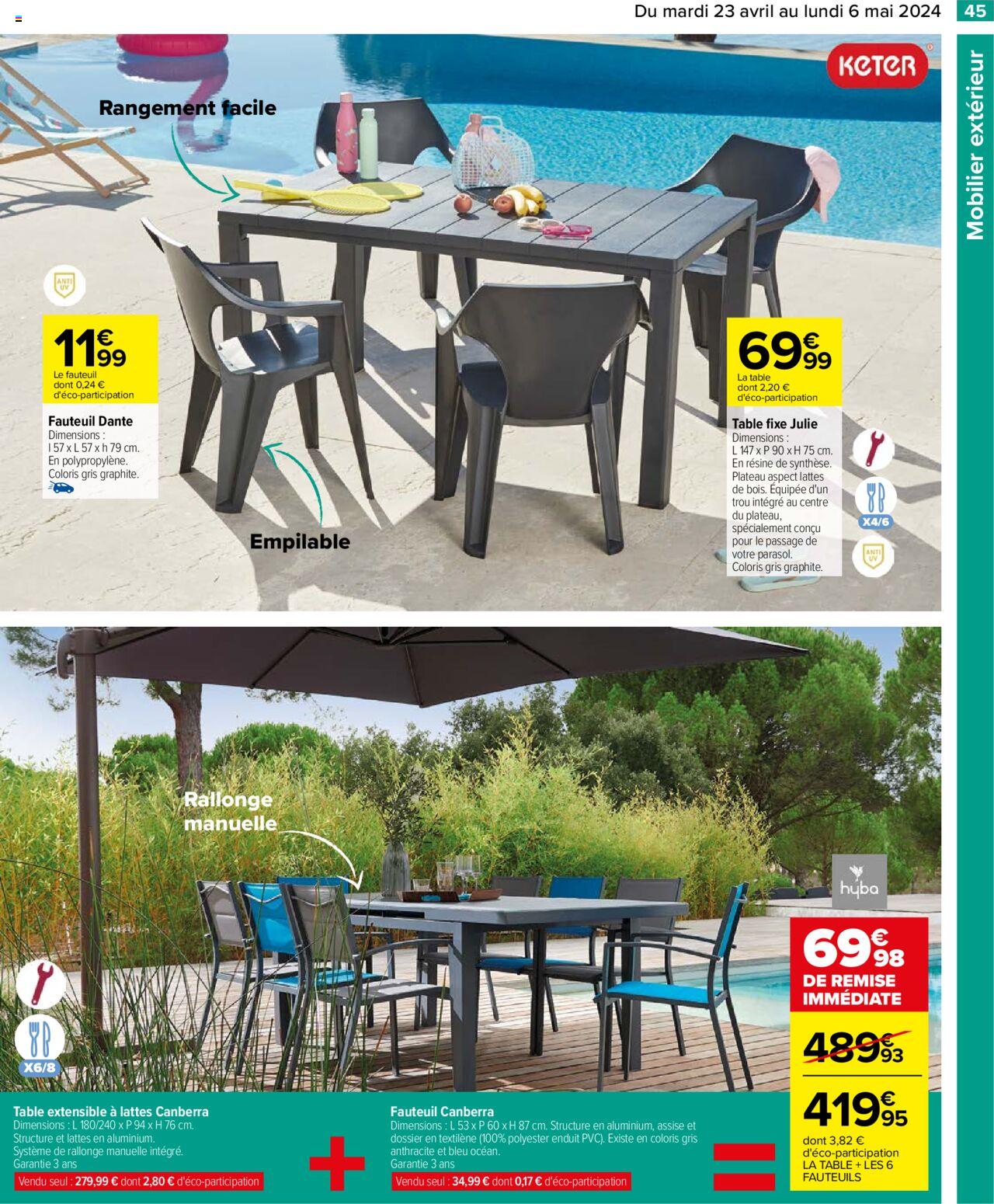 Catalogue Carrefour 23 Avr – 6 Mai 2024 Page 47