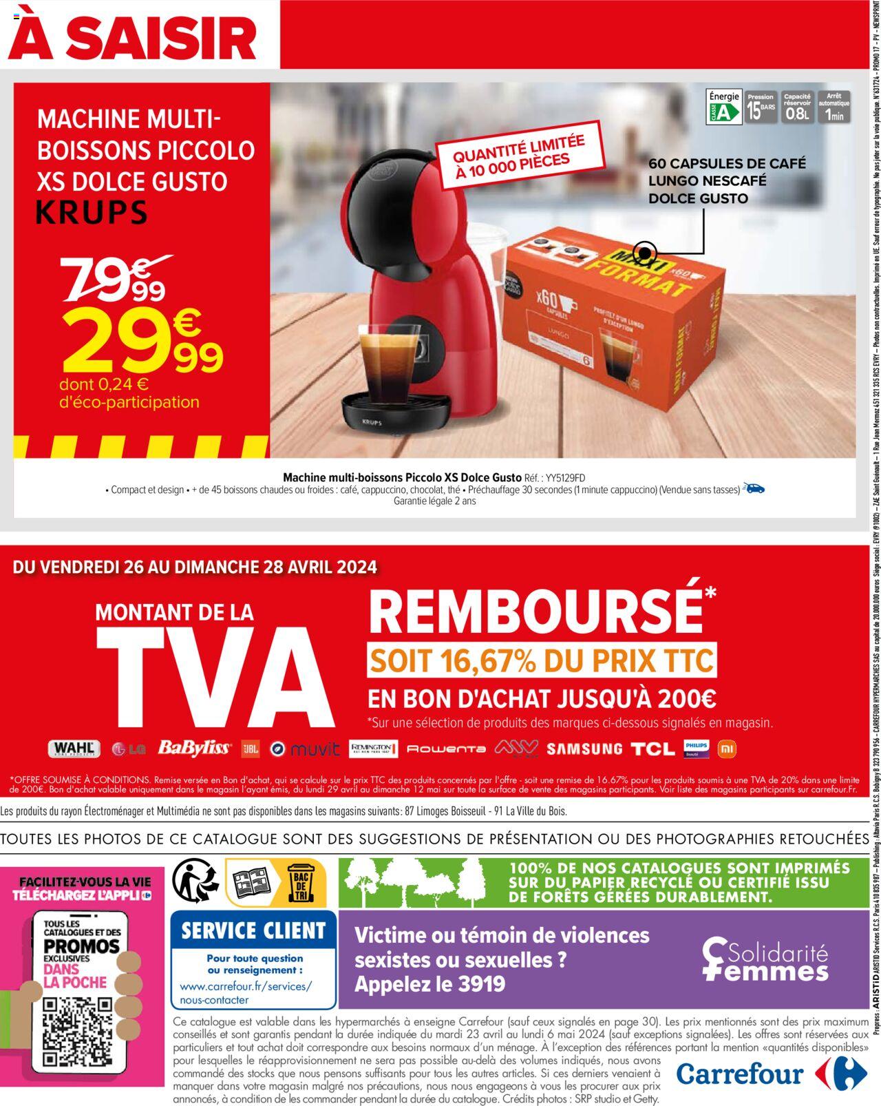 Catalogue Carrefour 23 Avr – 6 Mai 2024 Page 50