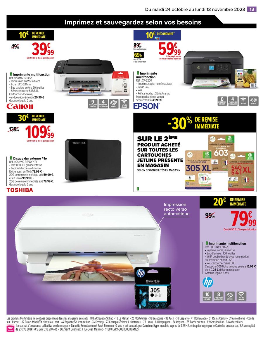 Catalogue Carrefour 24 Octobre – 13 Novembre 2023 Page 13