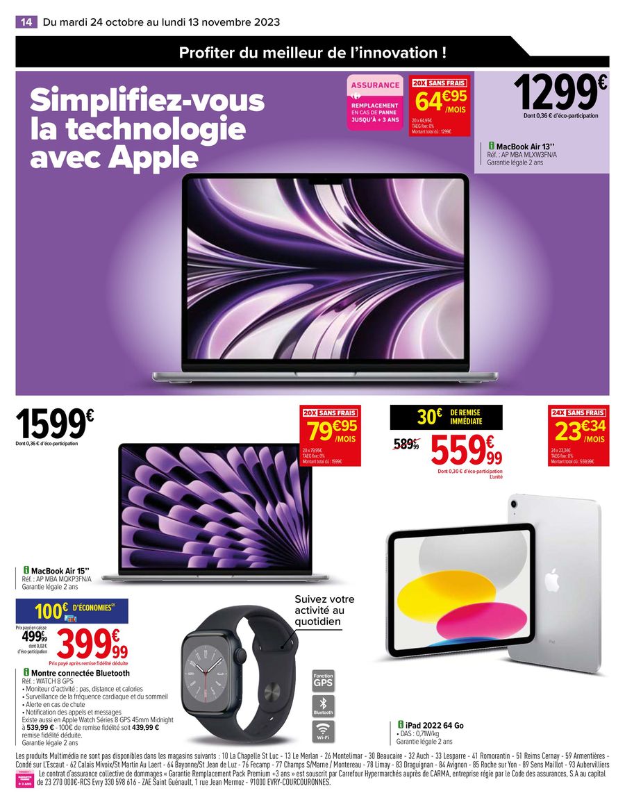 Catalogue Carrefour 24 Octobre – 13 Novembre 2023 Page 14