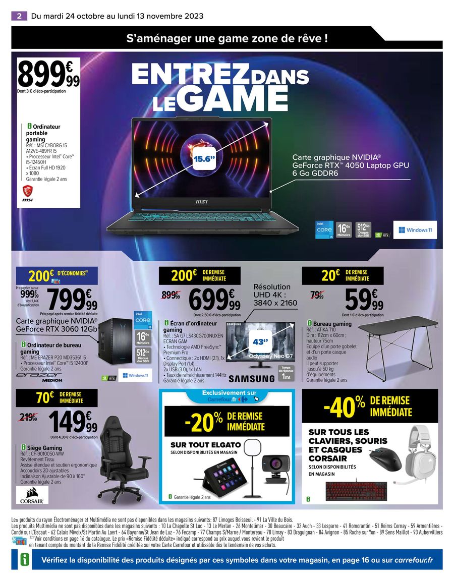 Catalogue Carrefour 24 Octobre – 13 Novembre 2023 Page 2